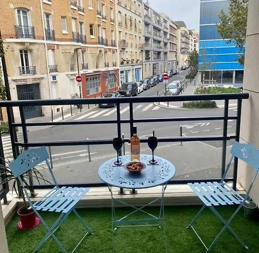 Studio Cosy Avec Balcon Proche Paris